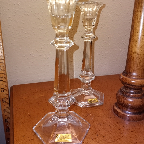 Vitrometan Crystal Candle Holders - Picture 9 of 13